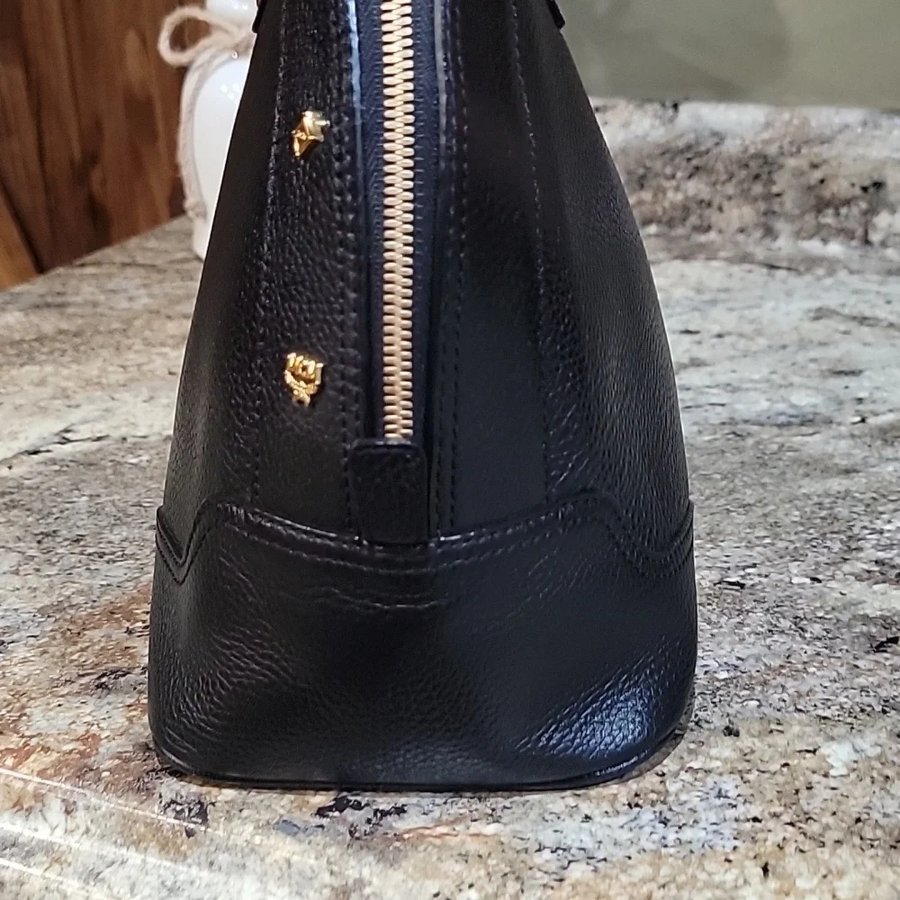 MCM EUC LEATHER HANDBAG TOTE BAG - Picture 7 of 10